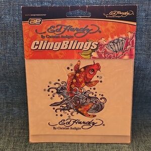 Ed Hardy by Christian Audigier Koi Cling Blings Decal